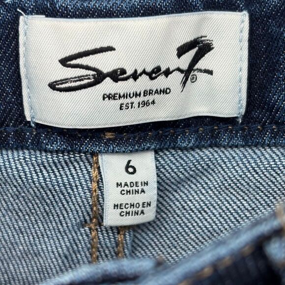 Seven7 EST.1964 90's Straight Leg High Rise Jeans Women's Size 6 NWT‎ - Picture 2 of 10